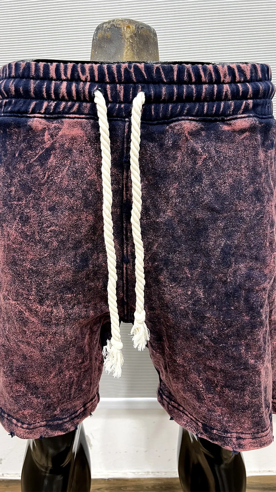 Acid Washed Sweat Shorts Manufacturer