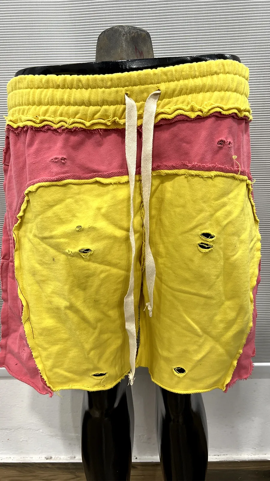 Distress Sweat Shorts Manufacturer