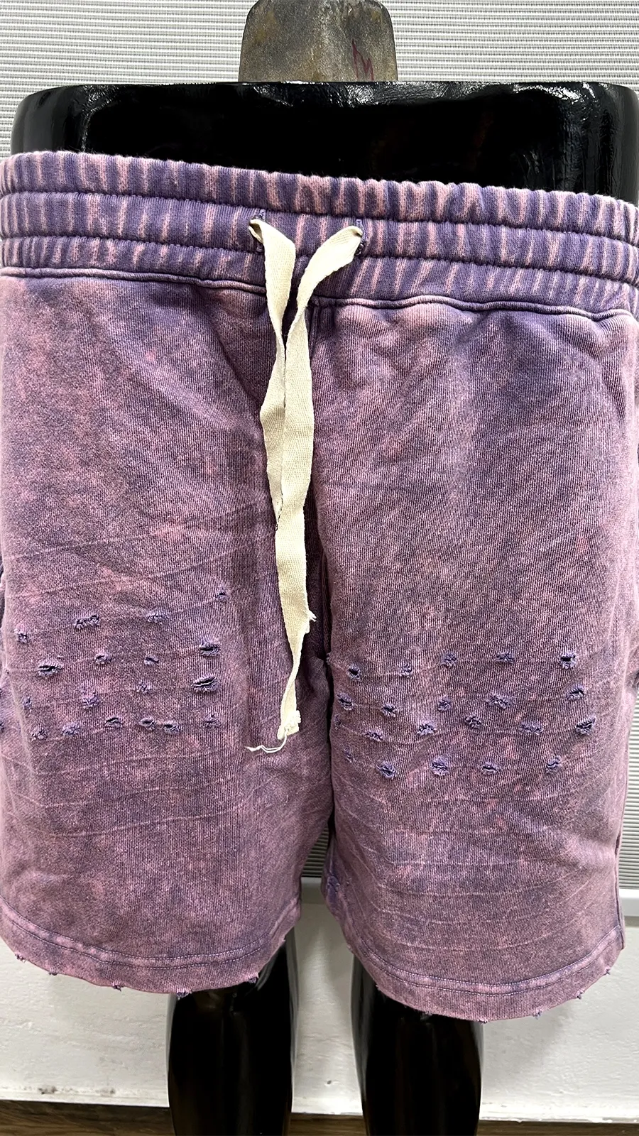 Distress Sweat Shorts Manufacturer