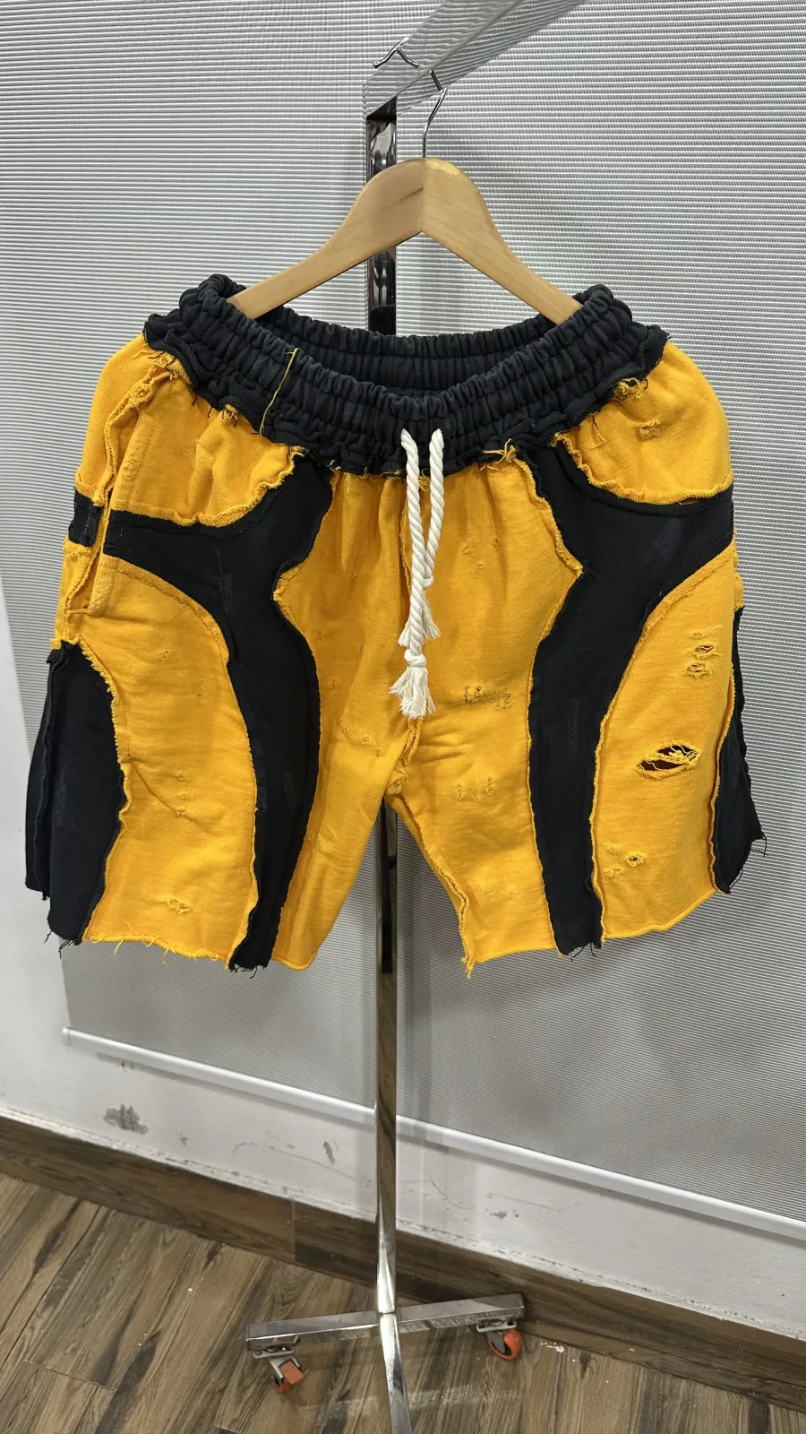 Distress Sweat Shorts Manufacturer