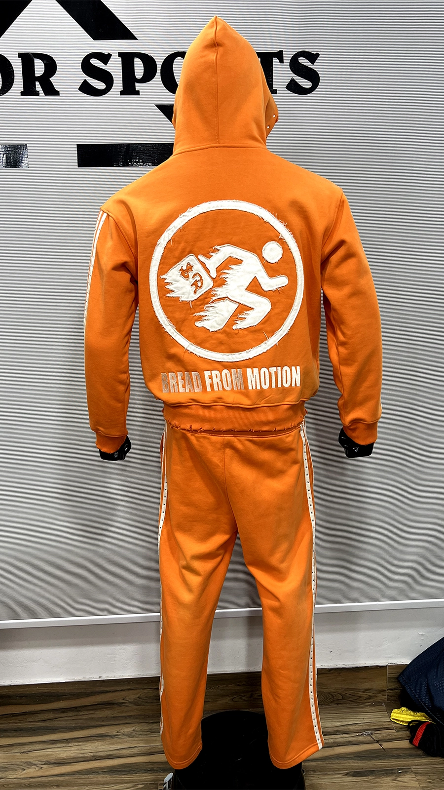 Distressed Embroidery Hoodie Manufacturer
