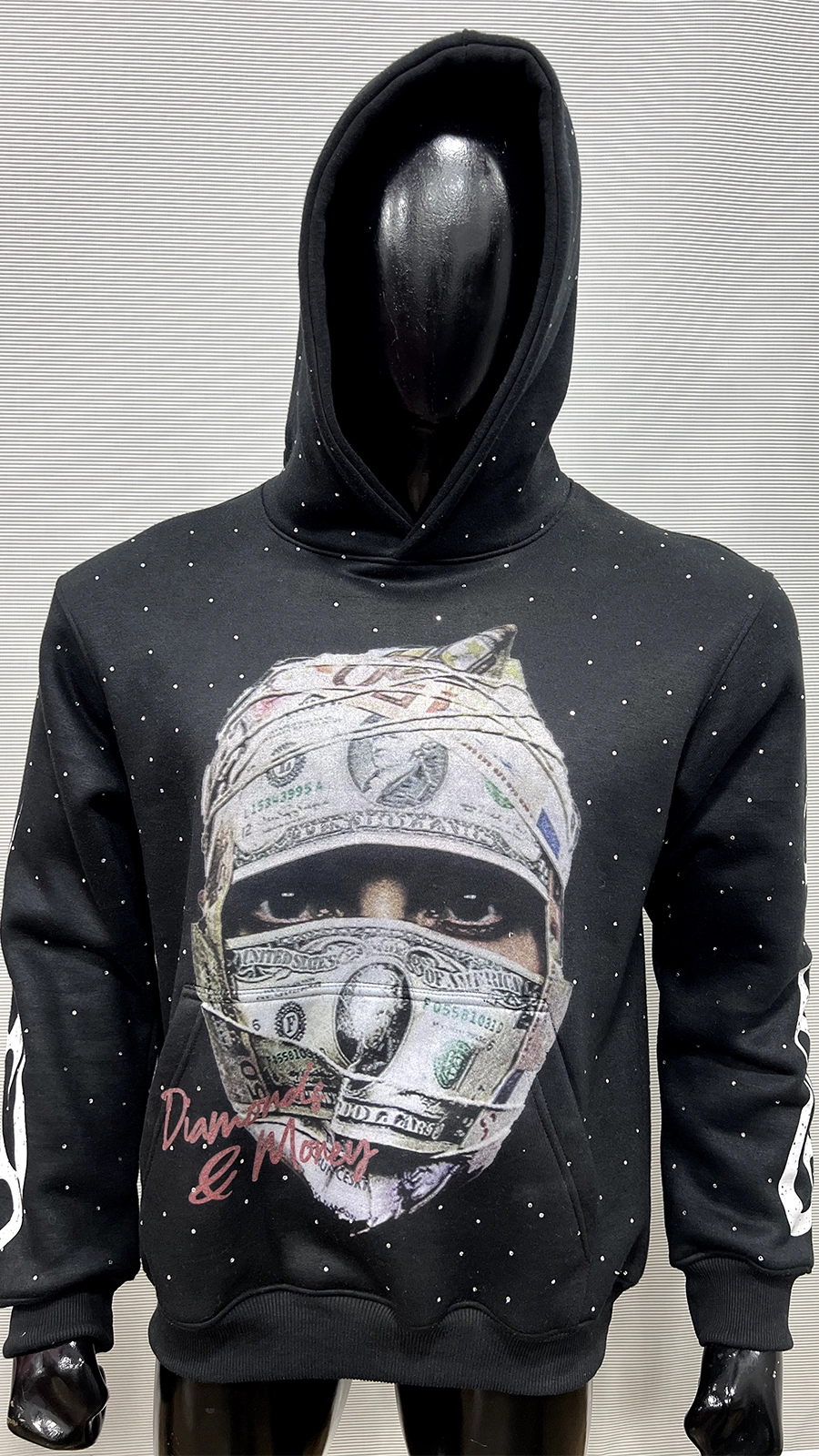 Rhinestone Hoodie Manufacturer