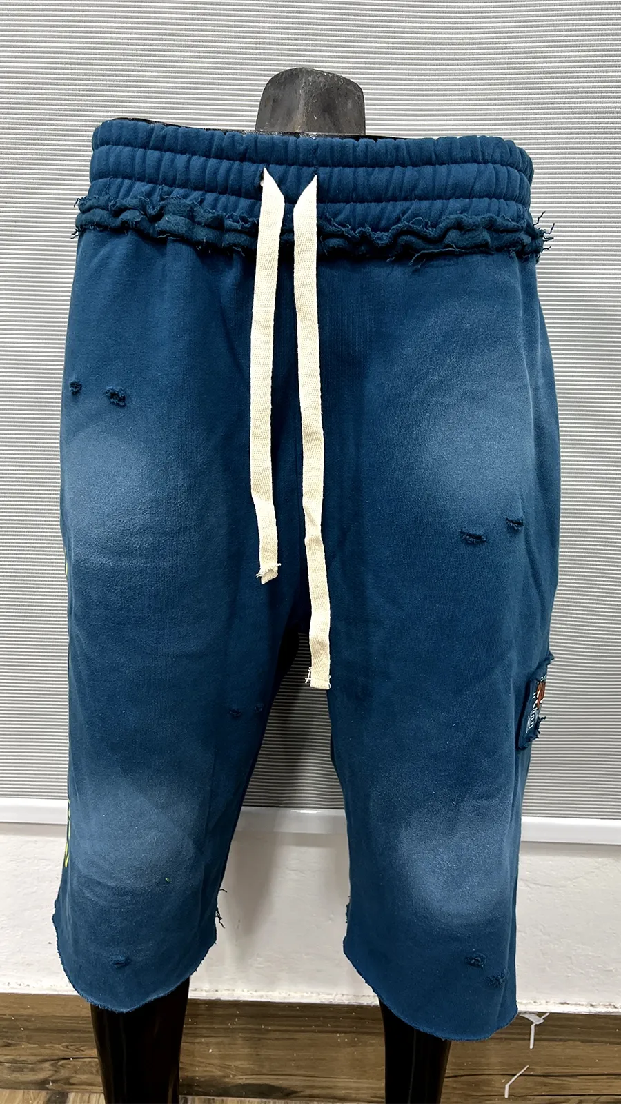 Spray Washed Sweat Shorts Manufacturer