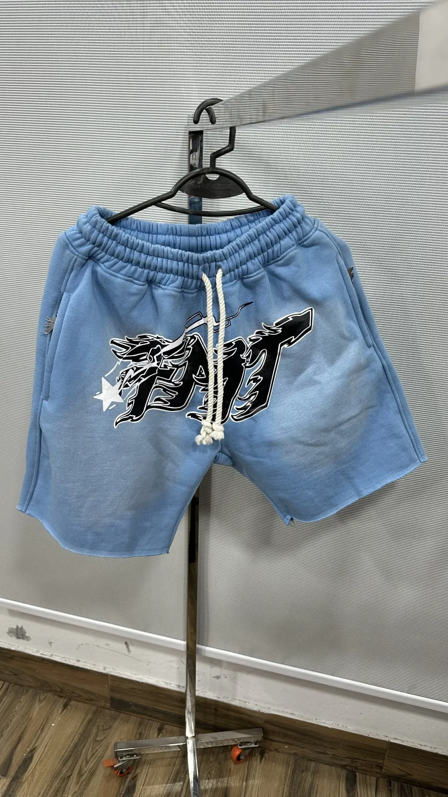 Spray Washed Sweat Shorts Manufacturer
