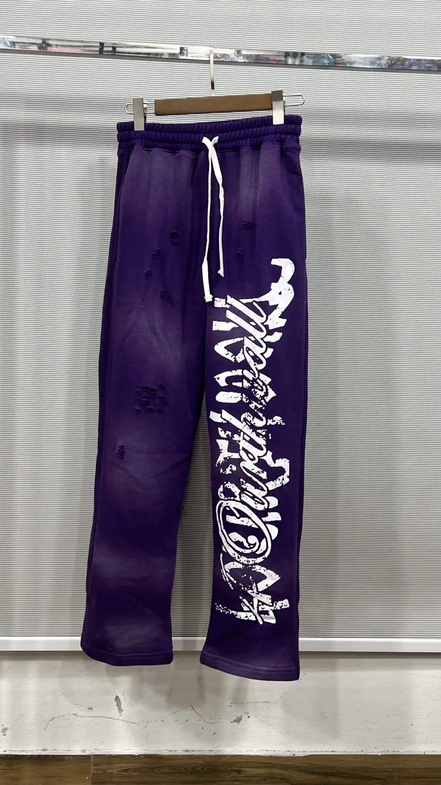 Acid Washed Sweat Pants Manufacturer