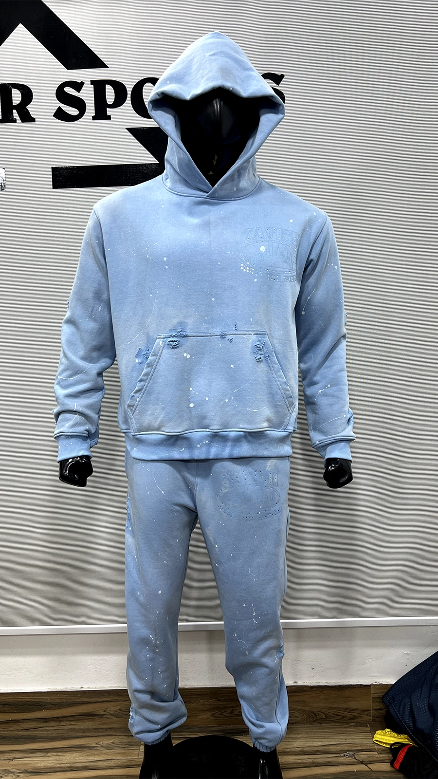 Distress Sweat Suits Manufacturer