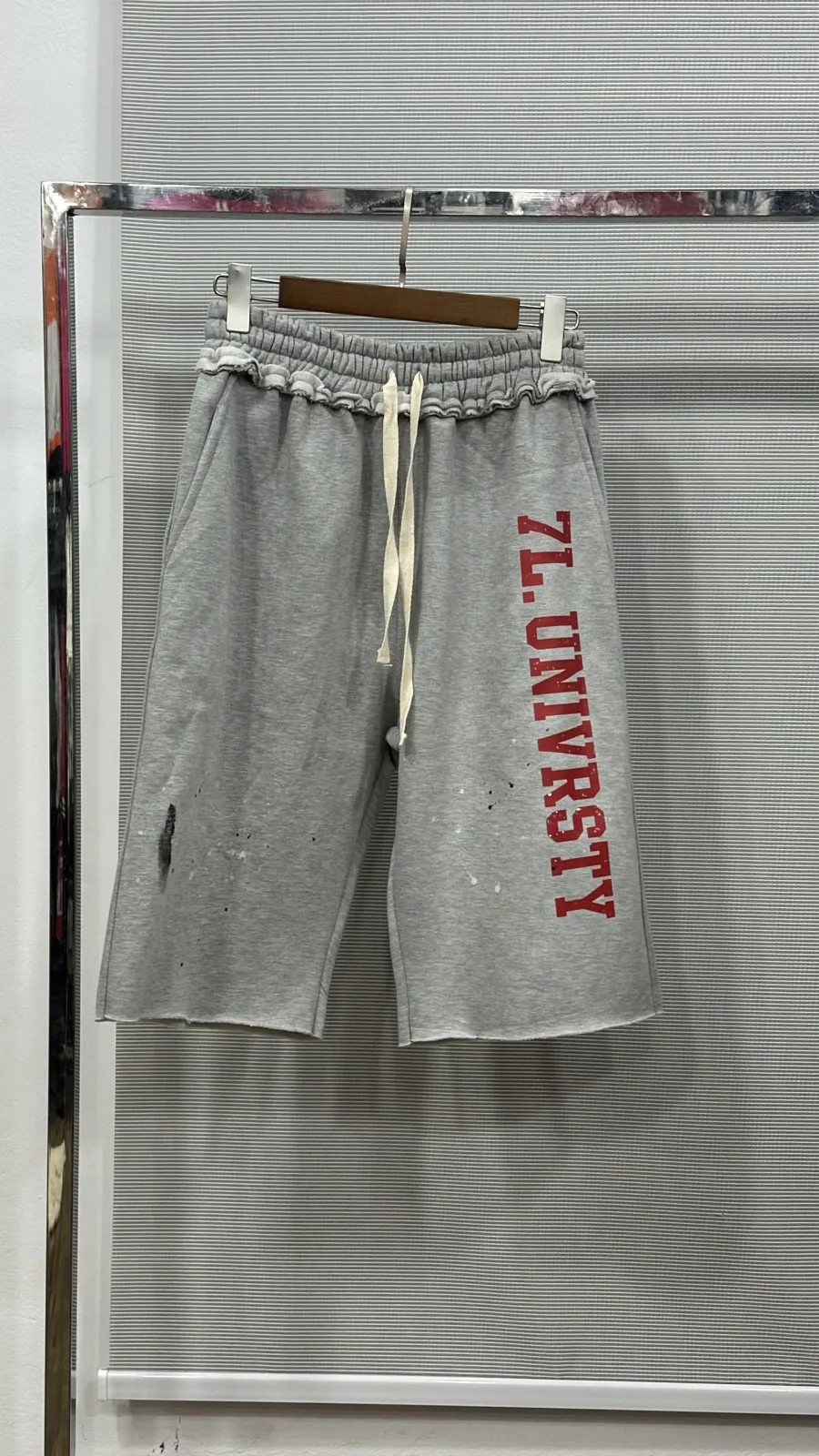 Over Size Sweat Shorts Manufacturer