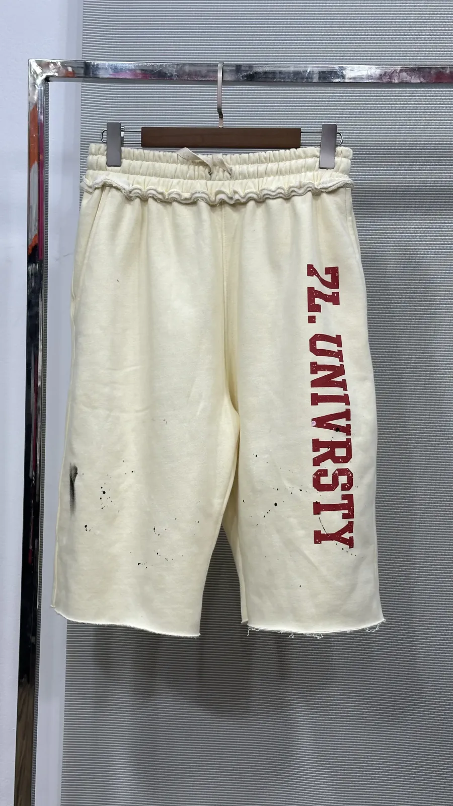Over Size Sweat Shorts Manufacturer