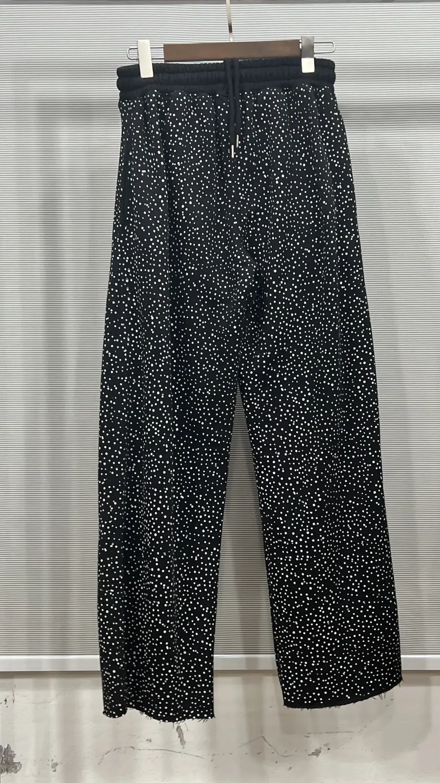 Rhinestone Sweat Pants Manufacturer