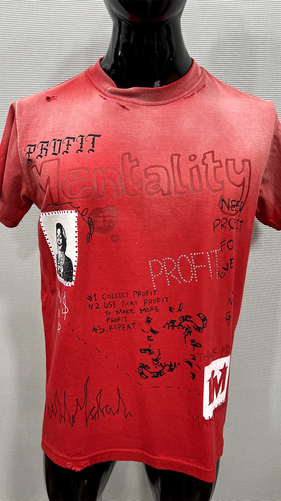 Spray Washed T Shirt Manufacturer